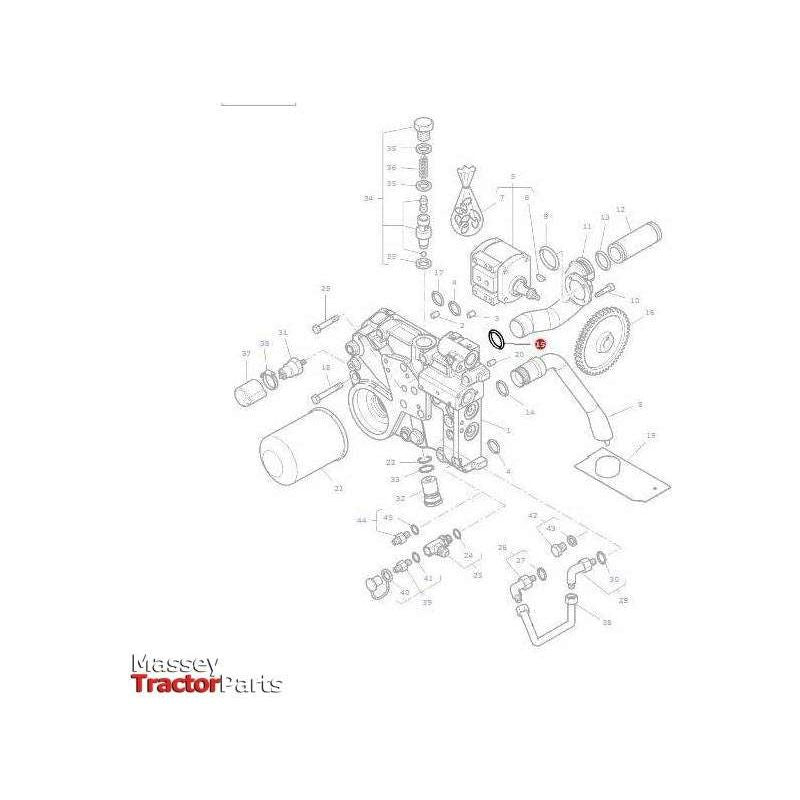 O Ring Pump Cover - 70923570-Massey Ferguson-Engine & Filters,Farming Parts,Hydraulic Lift Components,Hydraulic Pump Parts,Hydraulics,O Rings,O Rings & Accessories,On Sale,Seals,Tractor Hydraulic,Tractor Parts