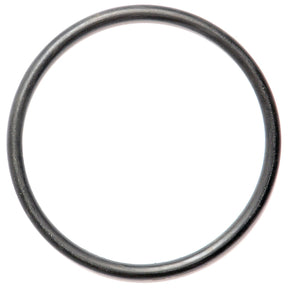 A single black Sparex O Ring 3/16'' x 3 1/8'' (BS338) with a 70 shore hardness, crafted from Nitrile Rubber, in a circular shape on a white background.