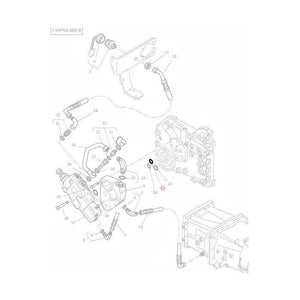 O Ring Trailer Brake Valve - 3004939X1 - Massey Tractor Parts