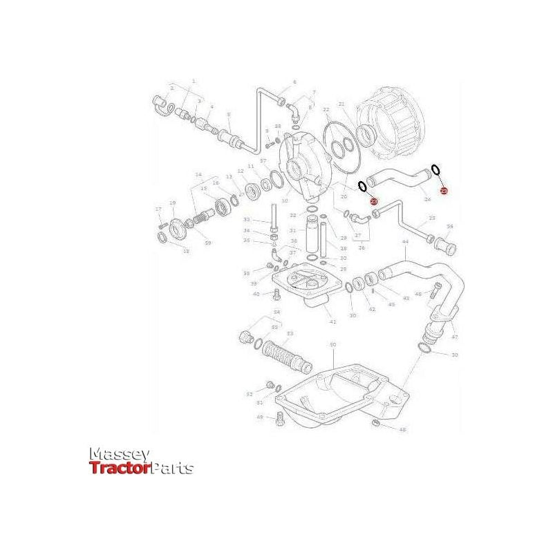 Massey Ferguson O Ring Wet Clutch - 364776X1 | OEM | Massey Ferguson parts | Clutch-Massey Ferguson-Axles & Power Train,Clutch Plates,Clutches & Flywheels,Engine & Filters,Farming Parts,O Rings,O Rings & Accessories,Seals,Tractor Parts