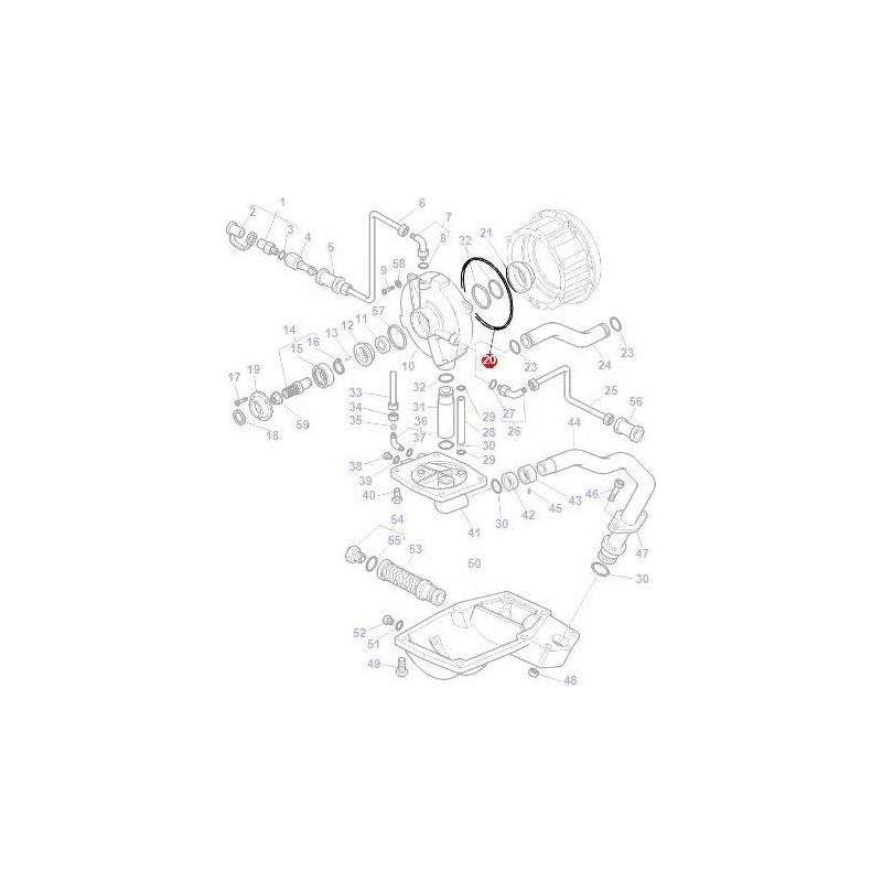Massey Ferguson O Ring Wet Clutch - 378293X1 | OEM | Massey Ferguson parts | Clutch-Massey Ferguson-Axles & Power Train,Clutch Plates,Clutches & Flywheels,Engine & Filters,Farming Parts,O Rings,O Rings & Accessories,Seals,Tractor Parts