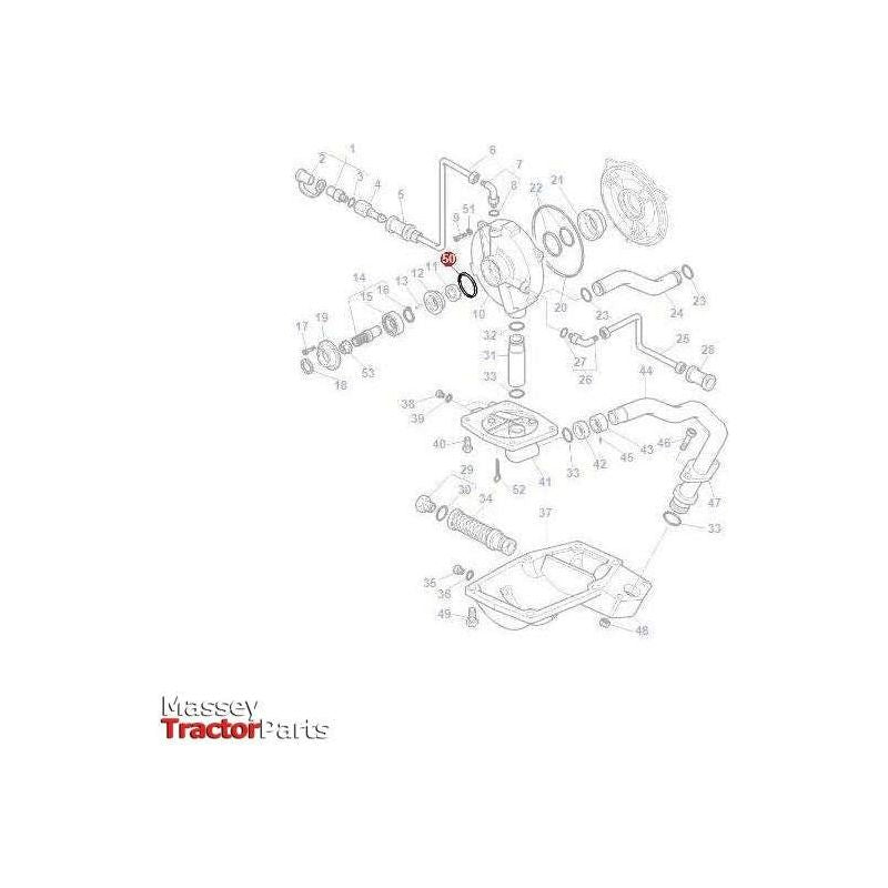 O Ring Wet Clutch - 70924187-Massey Ferguson-Axles & Power Train,Clutch Plates,Clutches & Flywheels,Engine & Filters,Farming Parts,O Rings,O Rings & Accessories,On Sale,Seals,Tractor Parts