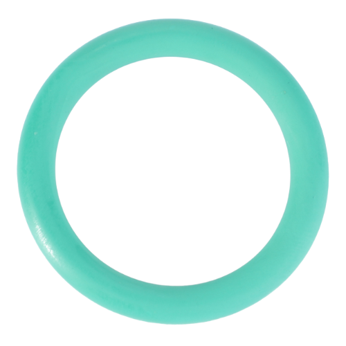 The AGCO Fendt - O Ring - X548887200000 is a solid mint green circular ring with a smooth texture on a white background, designed to meet high-performance demands.