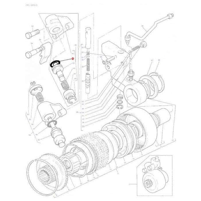 Massey Ferguson O ring - 364105X1 | OEM | Massey Ferguson parts | Hydraulic & Transmission Oil-Massey Ferguson-Engine & Filters,Farming Parts,Hydraulic Lift Components,Hydraulics,O Rings,O Rings & Accessories,Seals,Tractor Hydraulic,Tractor Parts