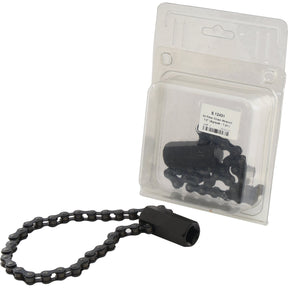 The Oil Filter Wrench by Sparex (Part No. S.12431), featuring a reliable grip and durable construction, is available both loose and in a plastic box packaging, making it perfect for vehicle maintenance tasks.