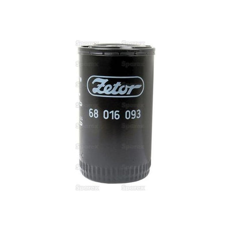Black, cylinder-shaped oil filter with the "Sparex" logo and the Sparex Part No.S.68723 printed on its side, ideal for Ford/New Holland Tractors, also known as Oil Filter - Spin On - LF739.
