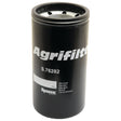 A black Sparex Oil Filter - Spin On, labeled with the part number S.76282, specifically designed for use in Case IH and New Holland machinery.