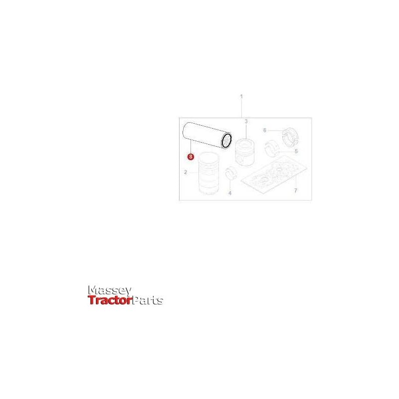 Massey Ferguson Oil Filter - V837074523 | OEM | Massey Ferguson parts | Engine Oil-Massey Ferguson-Engine & Filters,Engine Oil,Farming Parts,Filters,Tractor Parts