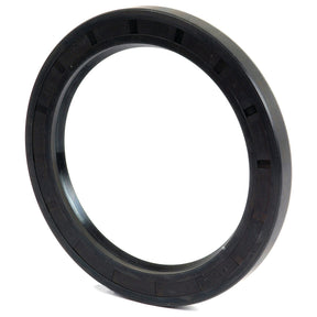 A black rubber oil seal ring, labeled as Oil Seal, 105 x 140 x 12mm | Sparex Part No. S.7856 from the brand Sparex, shown standing upright against a white background.