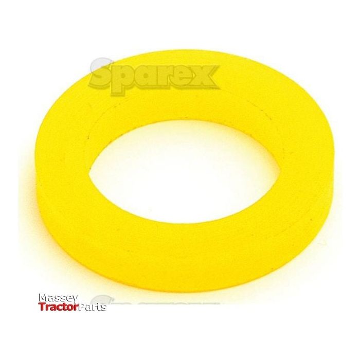 Image of a yellow rubber ring with the words "Sparex" faintly visible, resembling an oil seal (Oil Seal, 20 x 31.50 x 5mm | Sparex Part No. S.58845).