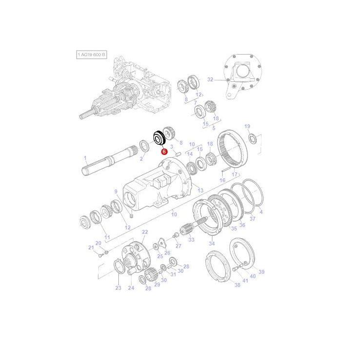 Oil Seal - 3619135M1 - Massey Tractor Parts