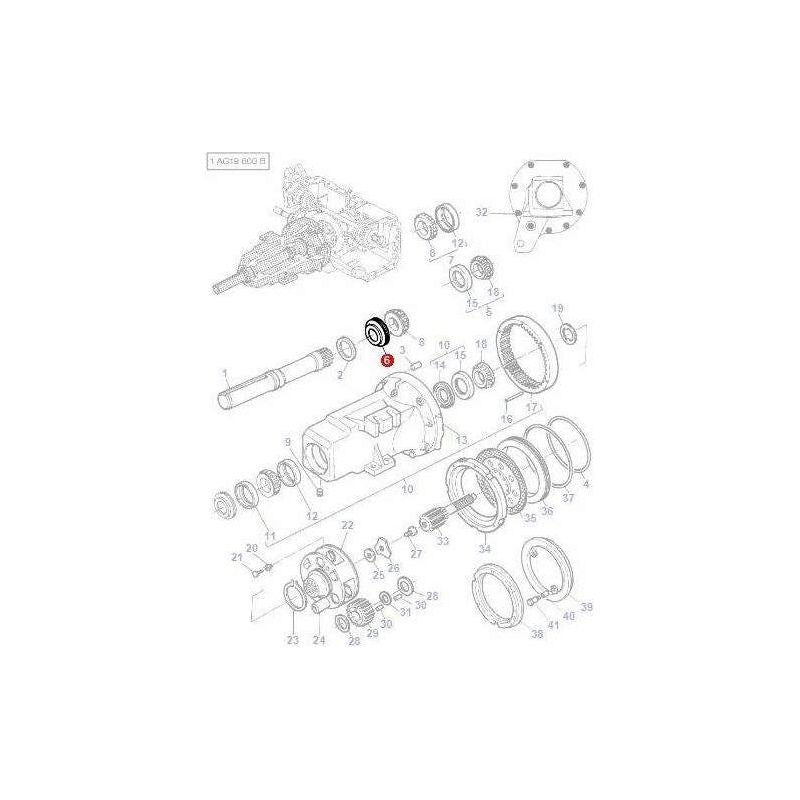Massey Ferguson Oil Seal - 3619135M1 | OEM | Massey Ferguson parts | Axles & Power Transmission-Massey Ferguson-Axles & Power Train,Engine & Filters,Farming Parts,Oil Seals,Rear Axle,Seals,Tractor Parts