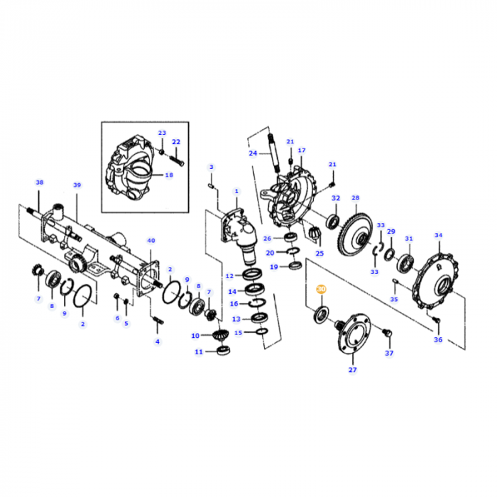 Oil Seal - 3703282m1 - Massey Tractor Parts