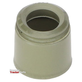 A green, open-topped cylindrical part labeled "AGCO," compatible with Massey Ferguson tractor models, specifically the Oil Seal - 4222333M1.