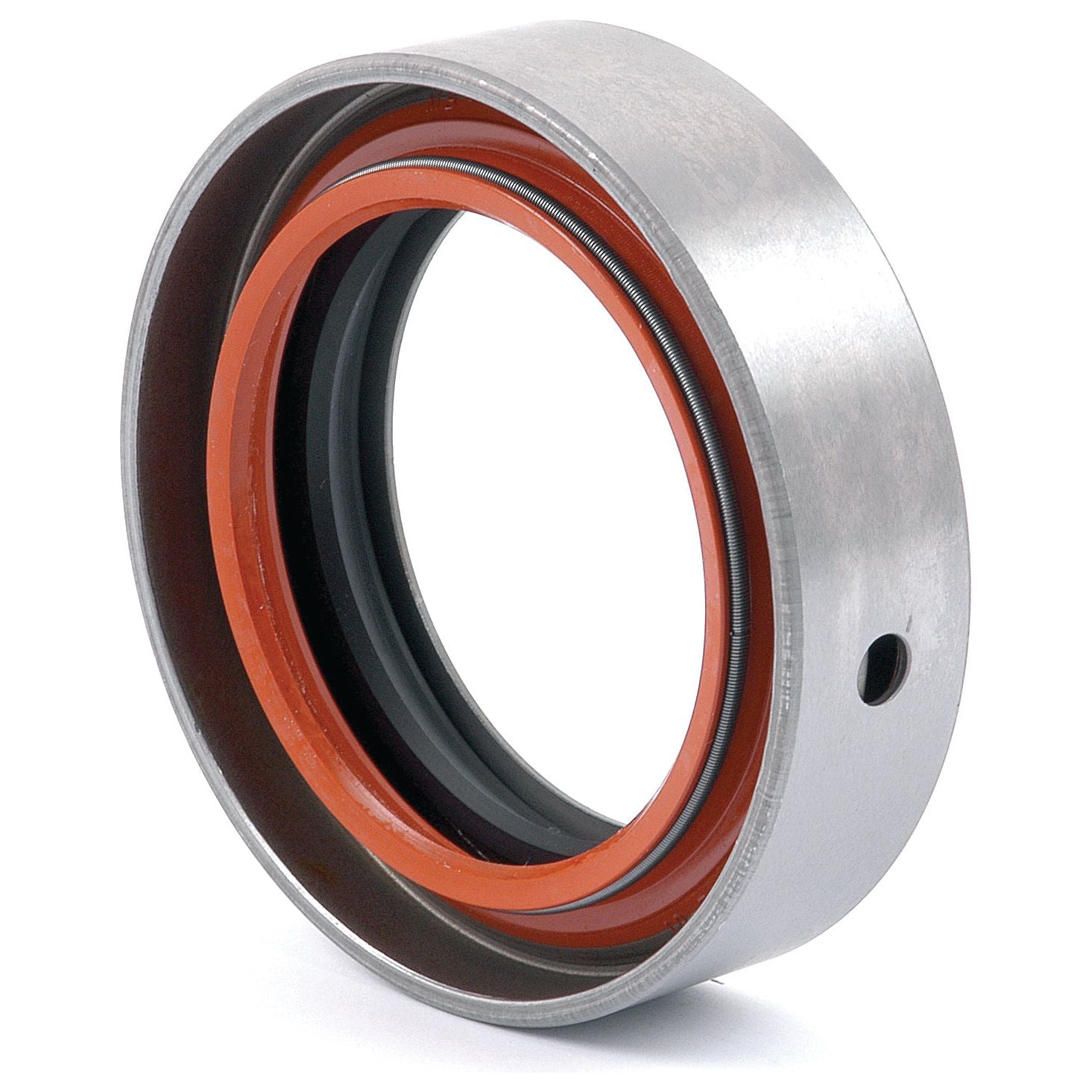 A close-up view of a Sparex Oil Seal, 61 x 85.85 x 22mm (Sparex Part No. S.40919), showcasing its circular shape and layered construction, reminiscent of those used in Massey Ferguson machinery for mechanical applications.