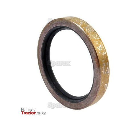 A close-up of a circular metal ring with an inner rubber lining, labeled "Sparex" in the corner, resembling an Oil Seal (85 x 110 x 16mm), Sparex Part No. S.62318.