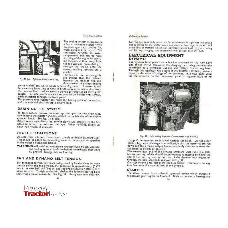 Massey Ferguson 65 Operators Instruction Book - 819162M3 | OEM | Massey Ferguson parts | Manuals-Massey Ferguson-Farming Parts,Repair & Reference Manuals,Tractor Parts,Workshop & Merchandising,Workshop Equipment