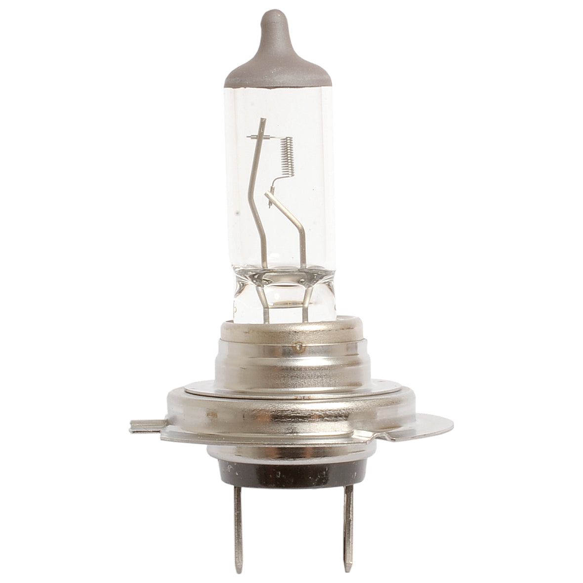 A clear glass Sparex Osram H7 halogen light bulb with a PX26d metal base, 12V 55W, and two prongs (Sparex Part No.S.53246).