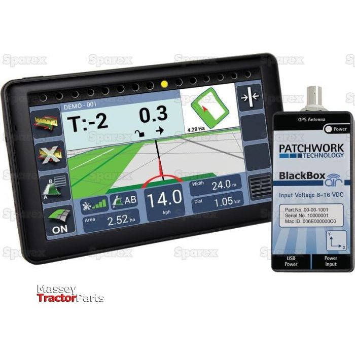 BlackBox Air - GPS kit  7&Prime; Display, R1 Receiver, G1 Antenna (Guidance & Area Measurement)
 - S.152788 - Farming Parts