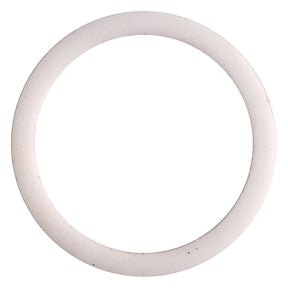 A PTFE Back-up BS117 endless by Sparex (Part No. S.12229), featuring a smooth surface and circular shape akin to those used in hydraulic piston systems, isolated on a white background.