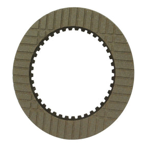 A PTO Clutch Plate | Sparex Part No.S.56955 from Sparex, featuring a brown circular design with a textured surface and a toothed inner edge, commonly identified as an International Harvester PTO clutch plate.