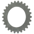 A metallic gear with 24 teeth and a circular hole in the center, resembling the Sparex PTO Clutch Plate, Sparex Part No.S.56956, is shown against a white background.
