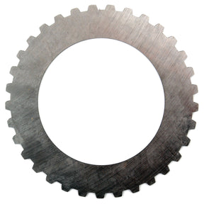 A metal circular gear with evenly spaced teeth around the edge and a hollow center, showcasing precision similar to that of a Sparex PTO Disc (Sparex Part No.S.40772).