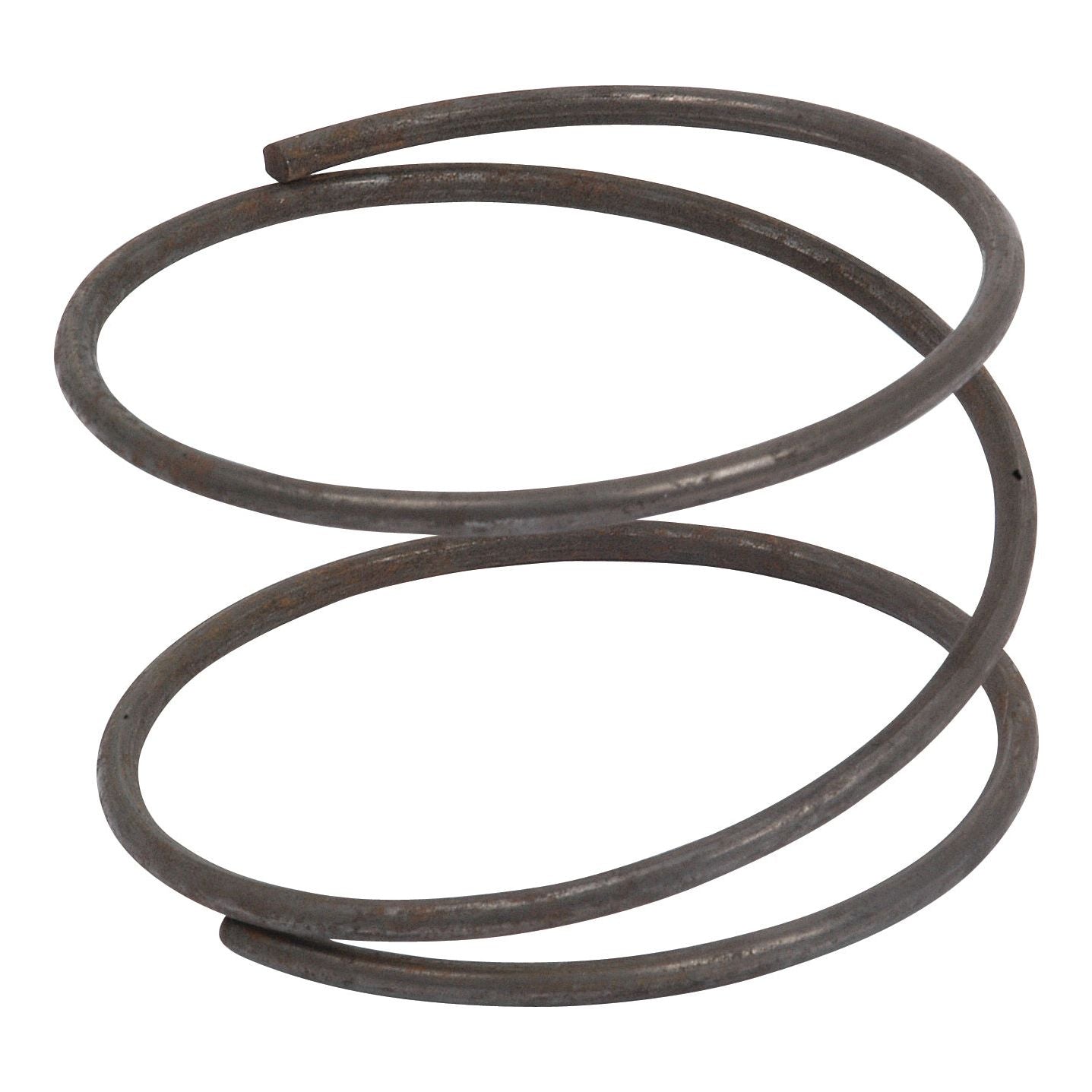 A close-up of an uncompressed, spiraled metal coil spring, labeled as Sparex PTO Free Wheel Spring Q/R (Sparex Part No. S.6185), against a white background.