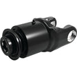 Introducing the Sparex PTO Over-Running Clutch (U/J Size: 32 x 76mm), identified as model S.117852. This black cylindrical mechanical part, featuring a 1 3/8''-6 spline, includes threading and an attached clamp component with a bolt hole, making it ideal for applications such as the AW35/W2400 model.