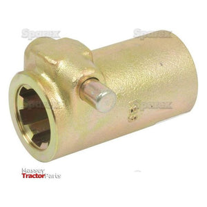 PTO QR Sleeve - Female spline 1 3/8'' - 6 with Quick Release Pin. - S.4467 - Farming Parts
