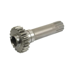 Introducing the PTO Shaft - S.56949 by Sparex: a versatile metal gear shaft featuring a toothed gear on one end and a cylindrical, grooved shaft on the other, designed for optimal RPM performance and compatible with all Sparex components.
