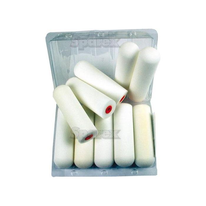 Paint Roller with Round End 100mm x 10mm, 10 pieces
 - S.54188 - Farming Parts