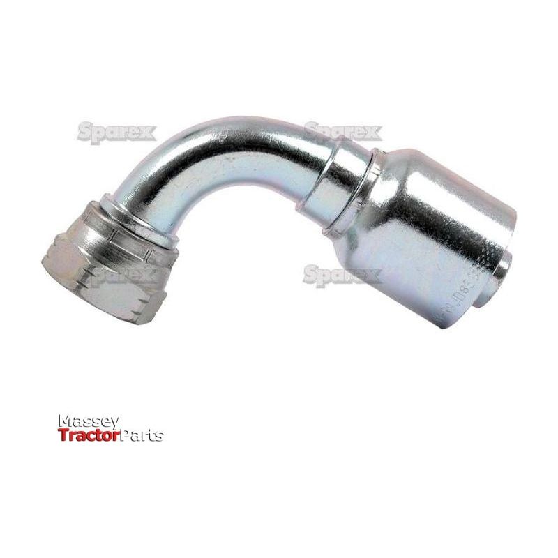 Parker BSP  Hose Insert 1/2'' x 1/2'' x 14'' Female 90Â° Swept Swivel - S.7130808 - Massey Tractor Parts