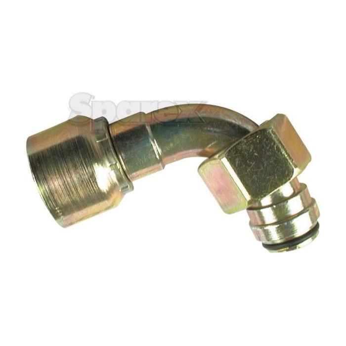 Parker Metric  Hose Insert 3/4'' x M30  Female 90Â° Swept Swivel Heavy Series - S.3433012 - Farming Parts
