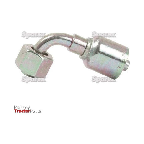 Parker Metric  Hose Insert 5/8'' x M30 x 2.00  Female 90Â° Swept Swivel Heavy Series - S.7433010 - Massey Tractor Parts