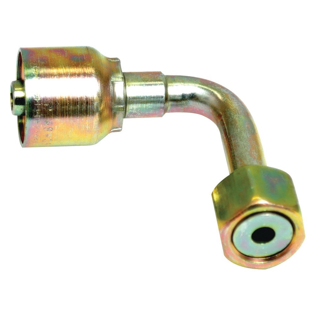 Parker ORFS Hose Insert 1/4'' x 9/16'''' Female 90Â° Swept Swivel (Extra Long) - S.3830904 - Farming Parts