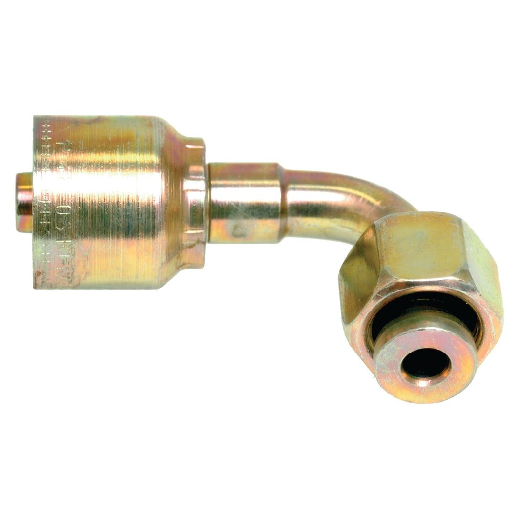 Parker ORFS Hose Insert 3/8'' x 11/16'' x 16'' Female 90Â° Swept Swivel (Long) - S.3821106 - Farming Parts