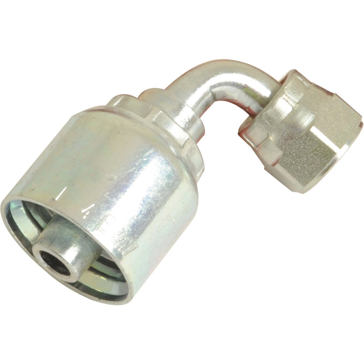 Parker ORFS Hose Insert 3/8'' x 9/16'' x 18'' Female 90Â° Swept Swivel - S.3880906 - Farming Parts