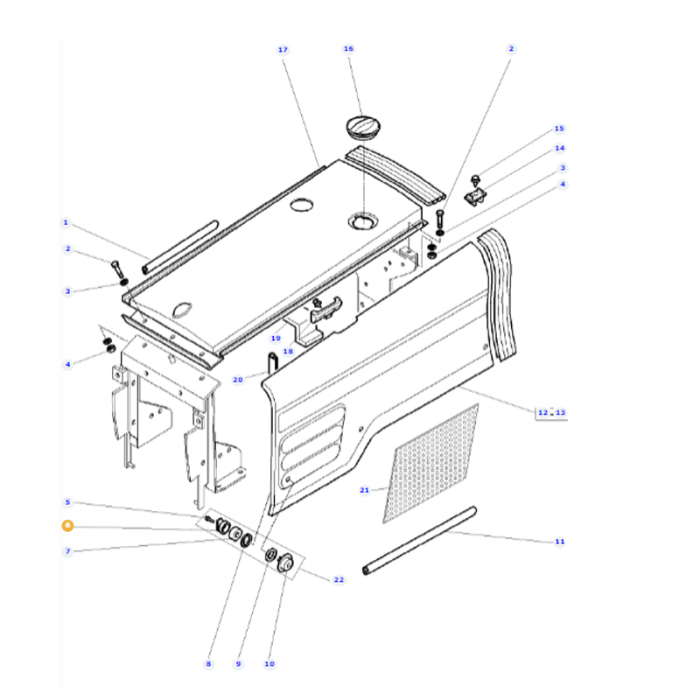 Pawl - 3808232M2 - Massey Tractor Parts