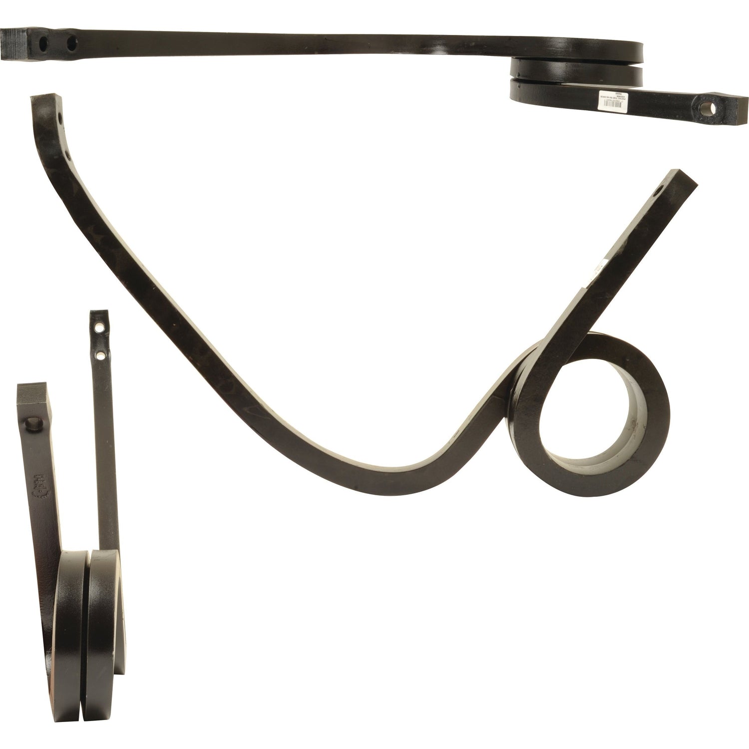 Image of the Pigtail tine - 30x30x630 RH (High Clearance) from Sparex, suitable for agricultural or industrial machinery and high clearance Universal Tractors.