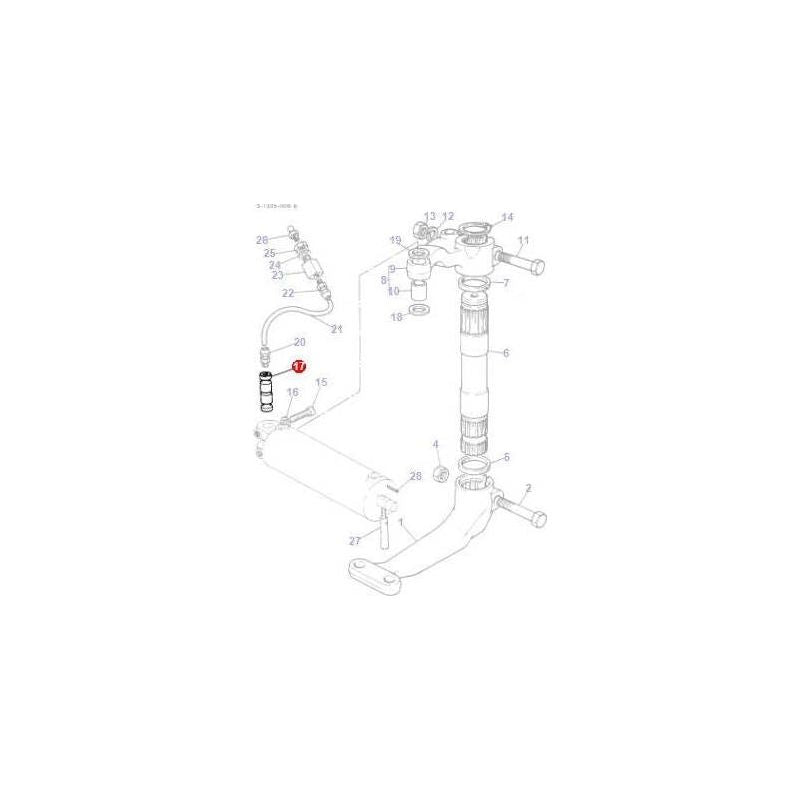 Massey Ferguson Pin - 898363M1 | OEM | Massey Ferguson parts | Axles & Power Transmission-Massey Ferguson-2WD Parts,Axles & Power Train,Farming Parts,Front Axle & Steering,Power Steering Kits,Tractor Parts