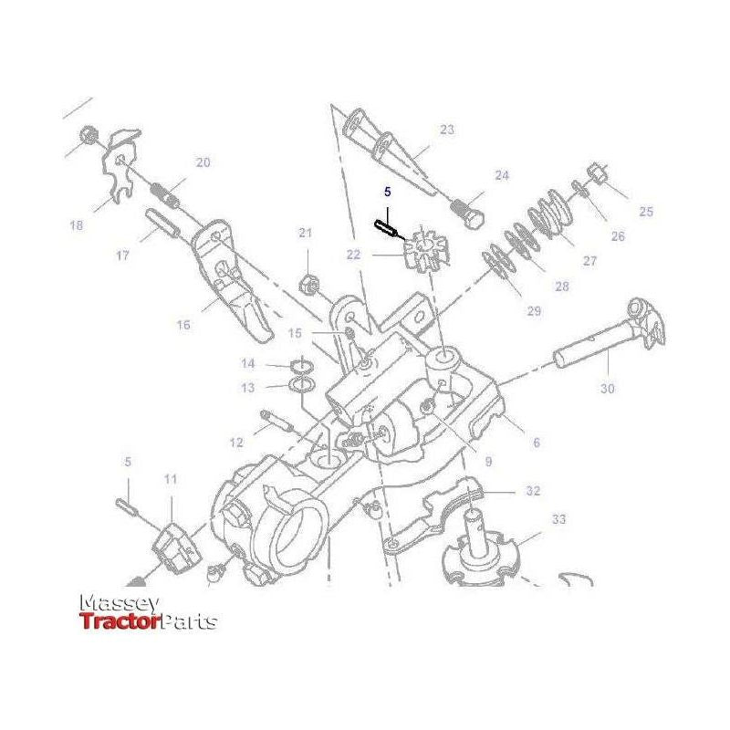 Pin Knotter Gear - 70922598-Massey Ferguson-Baler,Baler & Silage Wagon,Farming Parts,Harvesting & Cutting,Knotter,Machinery,Machinery Parts,On Sale,Tractor Parts