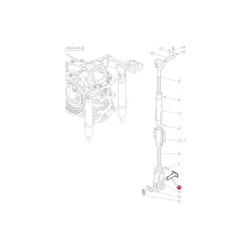 Massey Ferguson Pin Levelling Box - 3798045M2 | OEM | Massey Ferguson parts | Linkage-Massey Ferguson-Farming Parts,Levelling Boxes & Components,Linkage,PTO & Linkage,Replacement Components,Tractor Parts