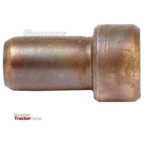 A cylindrical-shaped metal Pin (Fits Gear Lever), wider at one end, displayed against a white background. The "Massey Tractor Parts" logo is visible in the bottom left corner, hinting at its compatibility with gear levers for tractors like Allis Chalmers or Long Tractor models. This is Sparex Part No.S.57495 from the brand Sparex.