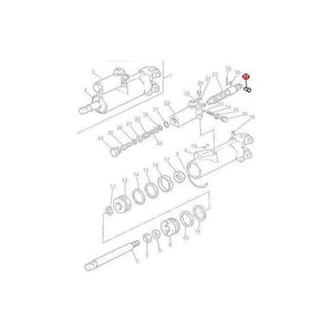 Massey Ferguson Pin Steering Valve - 1888905M1 | OEM | Massey Ferguson parts | Steering Pumps & Reservoirs-Massey Ferguson-2WD Parts,Axles & Power Train,Farming Parts,Front Axle & Steering,Power Steering Kits,Tractor Parts