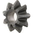 The Sparex Pinion Gear (Part No. S.66267) is a metal bevel gear featuring straight, evenly spaced teeth around its circumference, commonly utilized in Ford New Holland differentials.