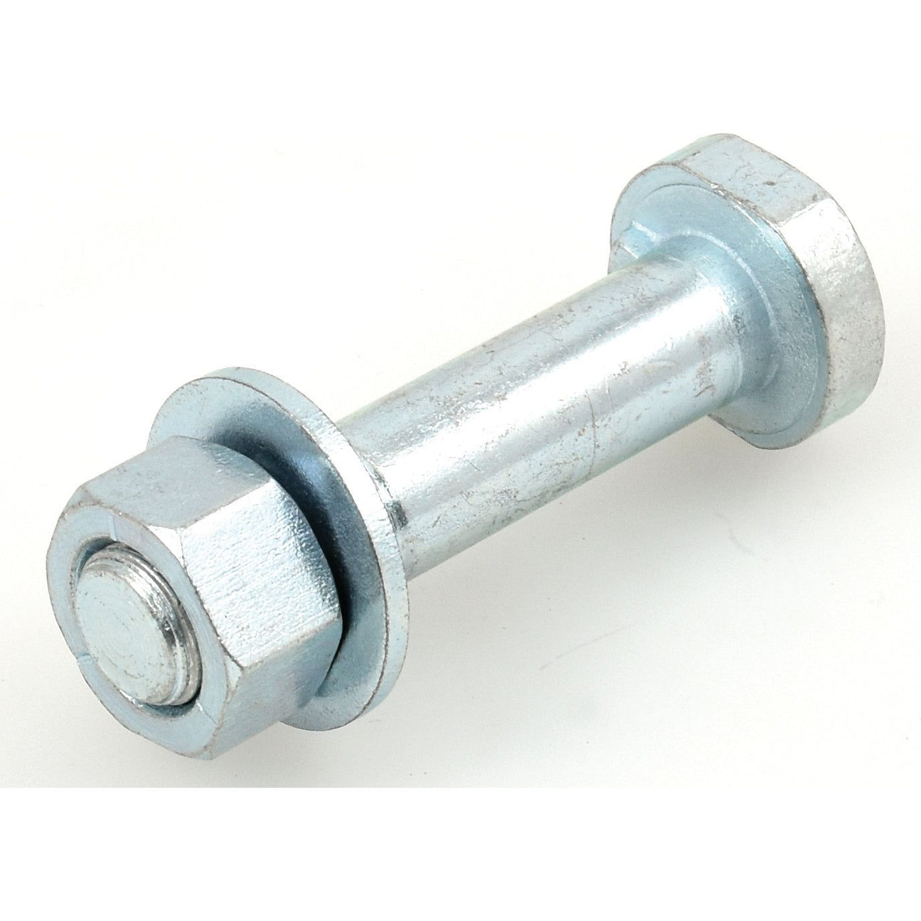 A close-up image on a plain white background features the Pipped Wheel Bolt, 5/8'' x 2 7/8'' (UNF) by Sparex (Sparex Part No.S.4352), showcasing the bolt complete with a washer and nut.