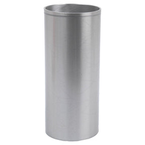 A tall, cylindrical stainless steel container with a smooth, reflective surface, reminiscent of the precision engineering found in the Sparex Piston Liner (Finished), Part No.S.40433.