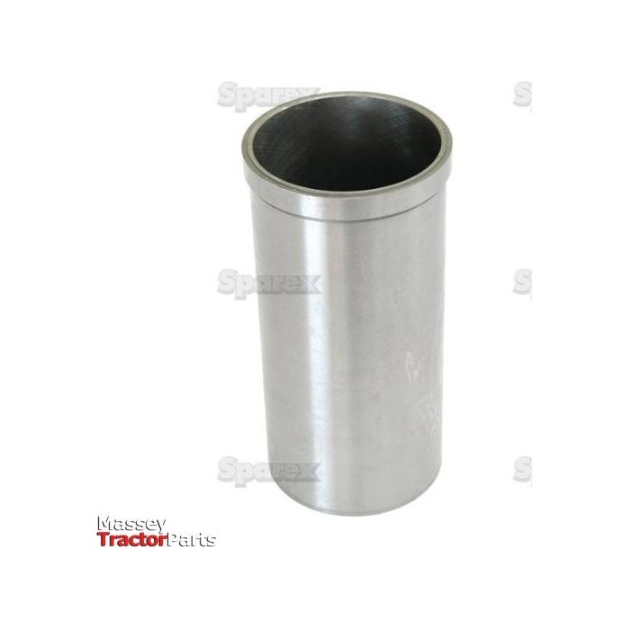 A cylindrical metal sleeve branded with the Massey Tractor Parts logo in the bottom left corner and featuring faint "Sparex" text in the background, this 84mm bore Piston Liner (Finished) (Sparex Part No. S.42627) is perfect for your Massey Ferguson tractor.