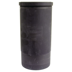 A cylindrical black container known as the Piston Liner (Finished) from Sparex, featuring a 223mm height and an 11mm lip with a removable lid, identified by Sparex Part No.S.43386.